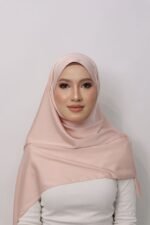 SATIN SILK - BARELY PINK