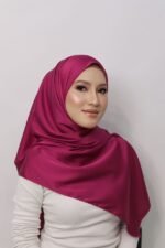 SATIN SILK - FUHSIA EMBER