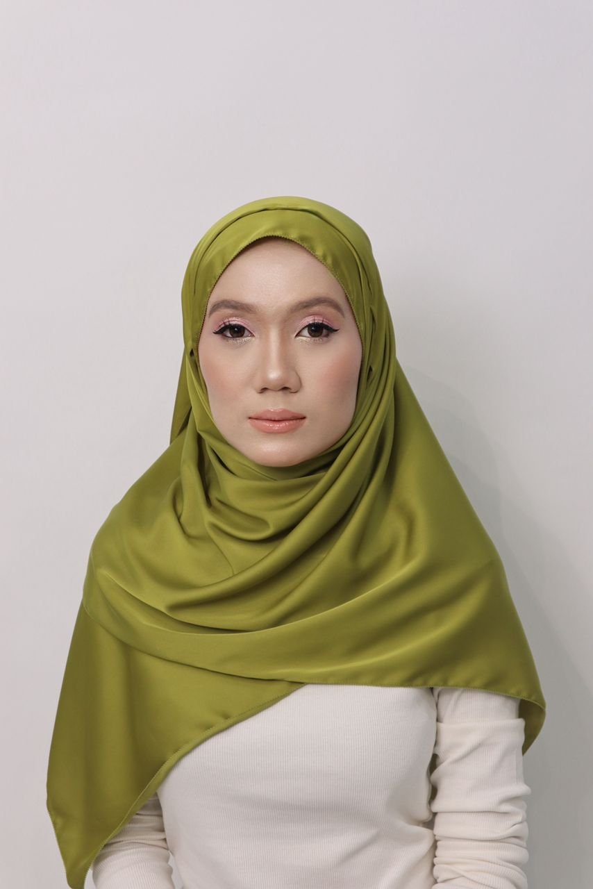 SATIN SILK - OLIVE DUSK